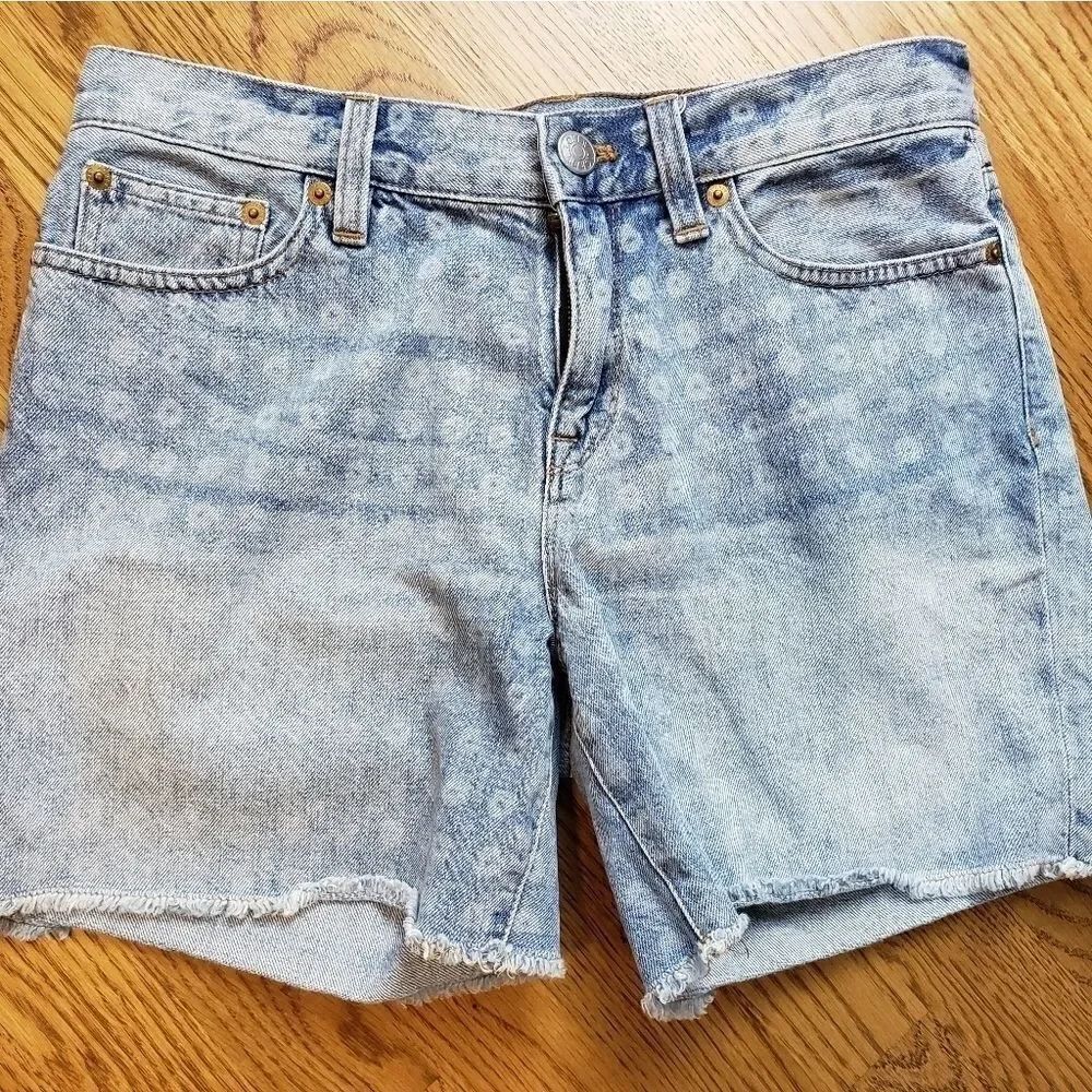 J. Crew Lazer Dot Shorts
